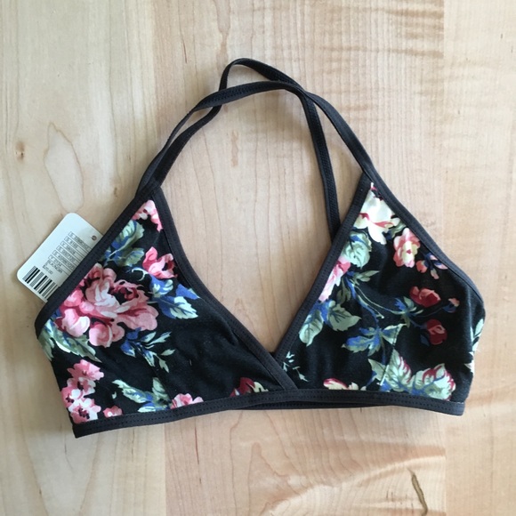 Free People Other - Free People Floral Bralette